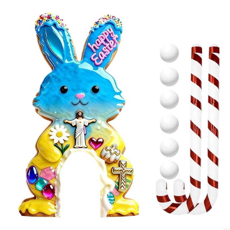 （1 Set）Easter Golf Game Set, P - مراجعة Party Games Golf وسعره