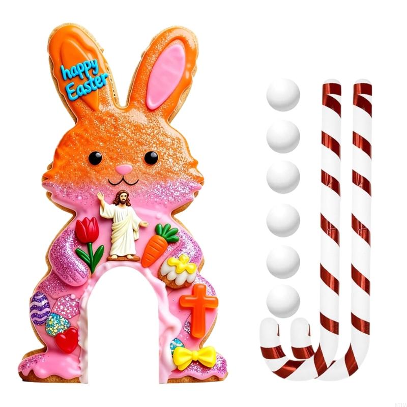 （1 Set）Easter Golf Game Set, P - مراجعة Party Games Golf وسعره
