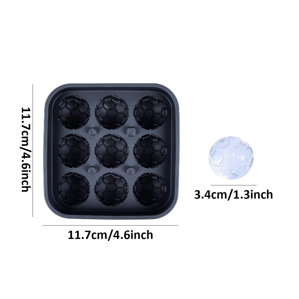 1Pcs Football-Themed Silicone  - مراجعة Party Games Easy وسعره