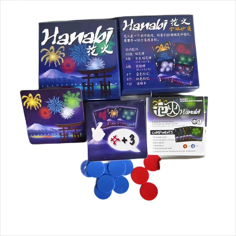 Unleash the Fun with HANABI Ca - مراجعة Party Games Easy وسعره