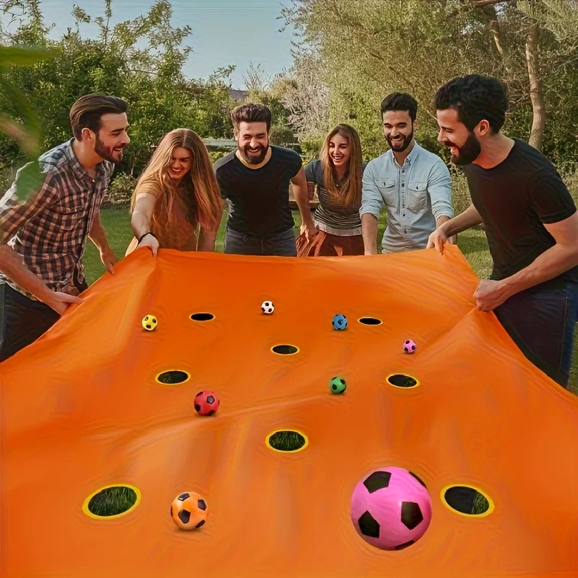 Team Building Cave Cloth Outdo - مراجعة Party Games Kids وسعره