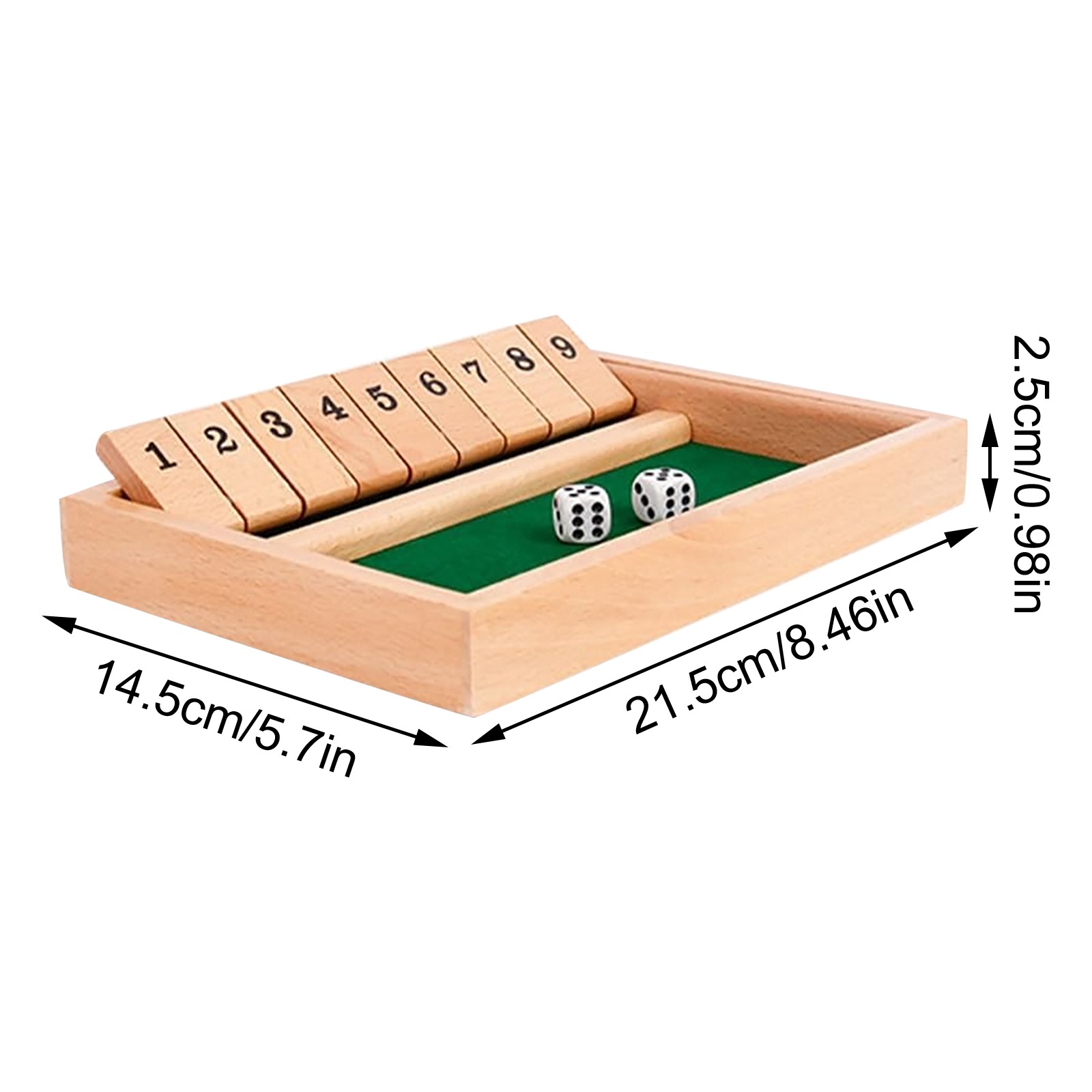 Deluxe Four Sided 9 Numbers Sh - مراجعة Party Games Adults Drinking وسعره