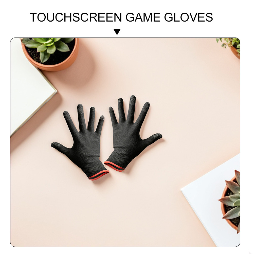 1Pair Touchscreen Game Gloves  - مراجعة Party Games Using Phones وسعره
