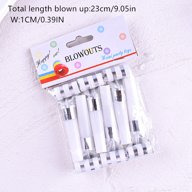 6/12/24PCS Blowout Gold Stripe - مراجعة Party Games Graduation وسعره