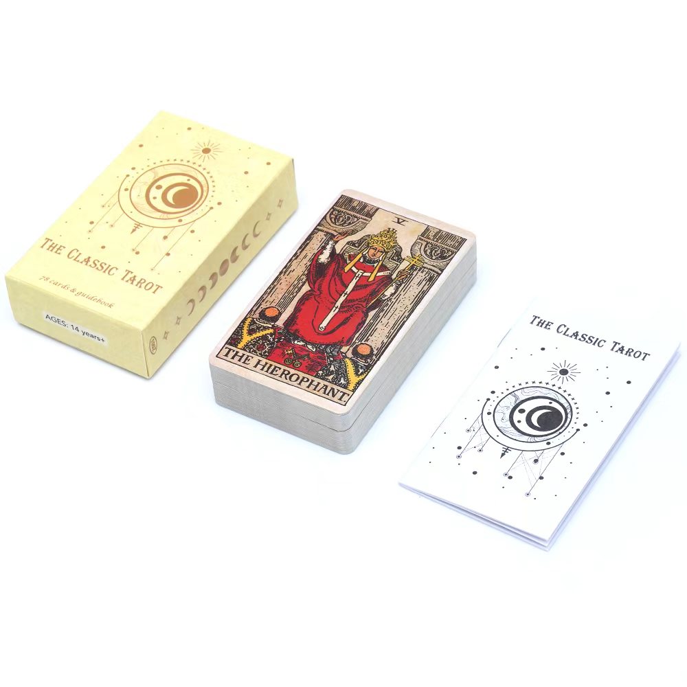 The Classic Tarot Cards 78Pcs  - مراجعة Party Games Easy وسعره
