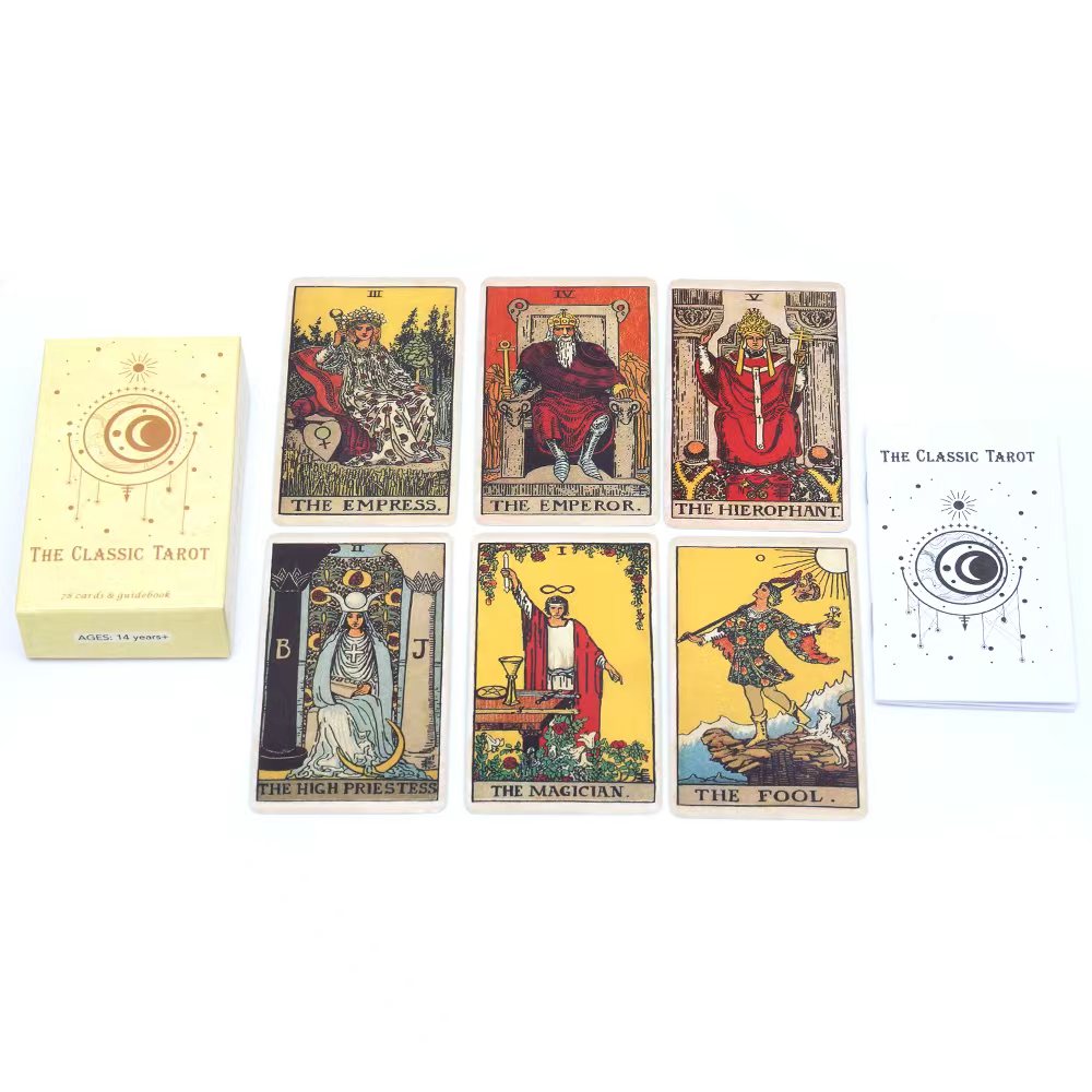 The Classic Tarot Cards 78Pcs  - مراجعة Party Games Easy وسعره