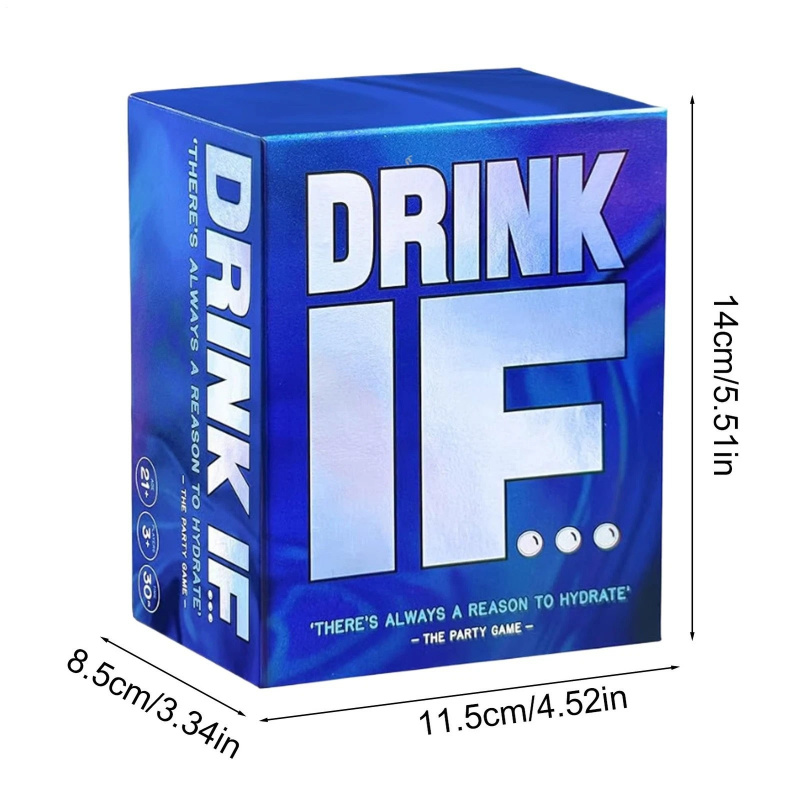 If you drink...Adult Cocktail  - مراجعة Party Games Using Cards وسعره