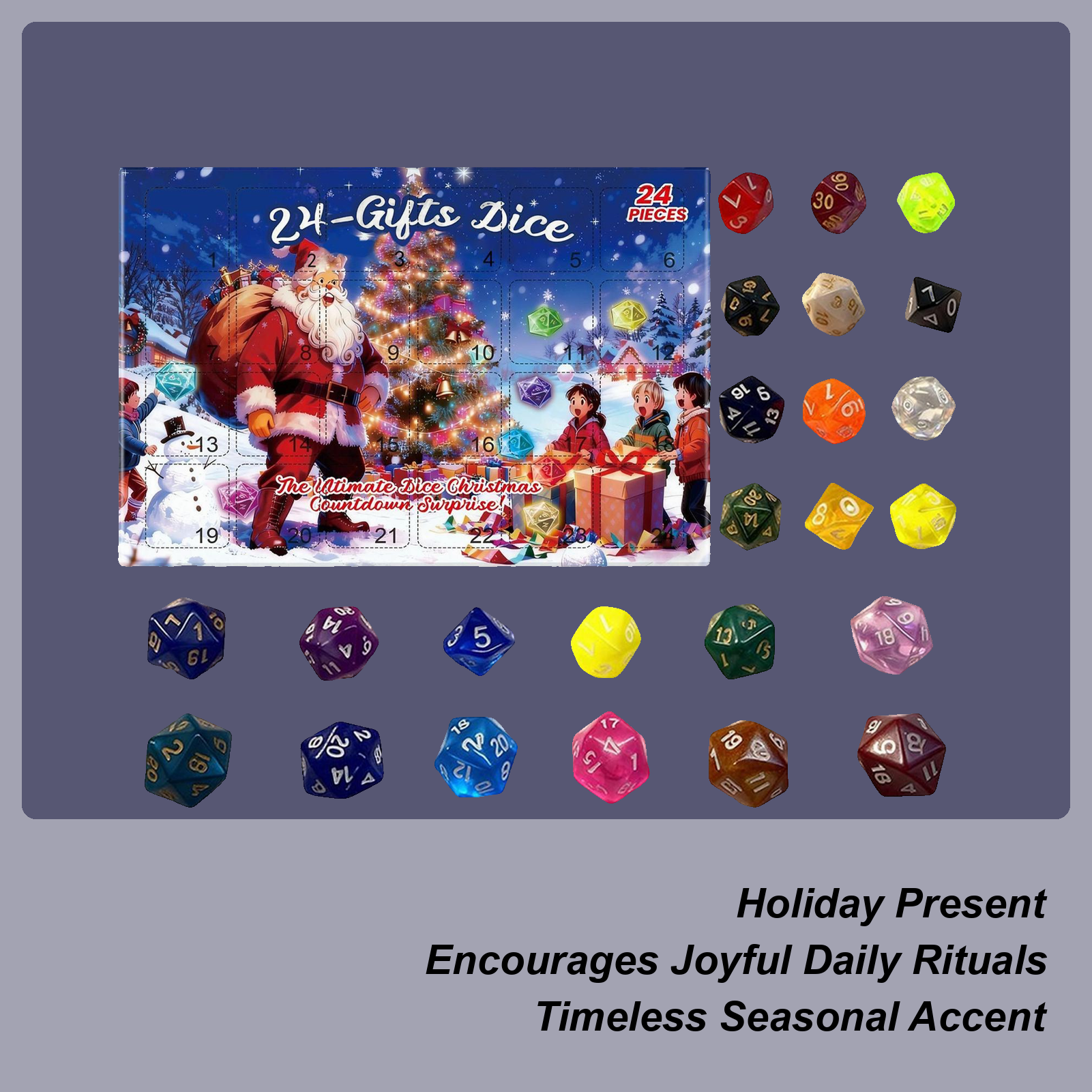 2025 Christmas Countdown Calen - مراجعة Party Games Youth وسعره