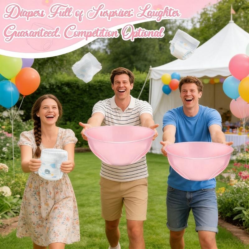 3 Pack Large Diaper Toss Game  - مراجعة Party Games For Large Groups وسعره
