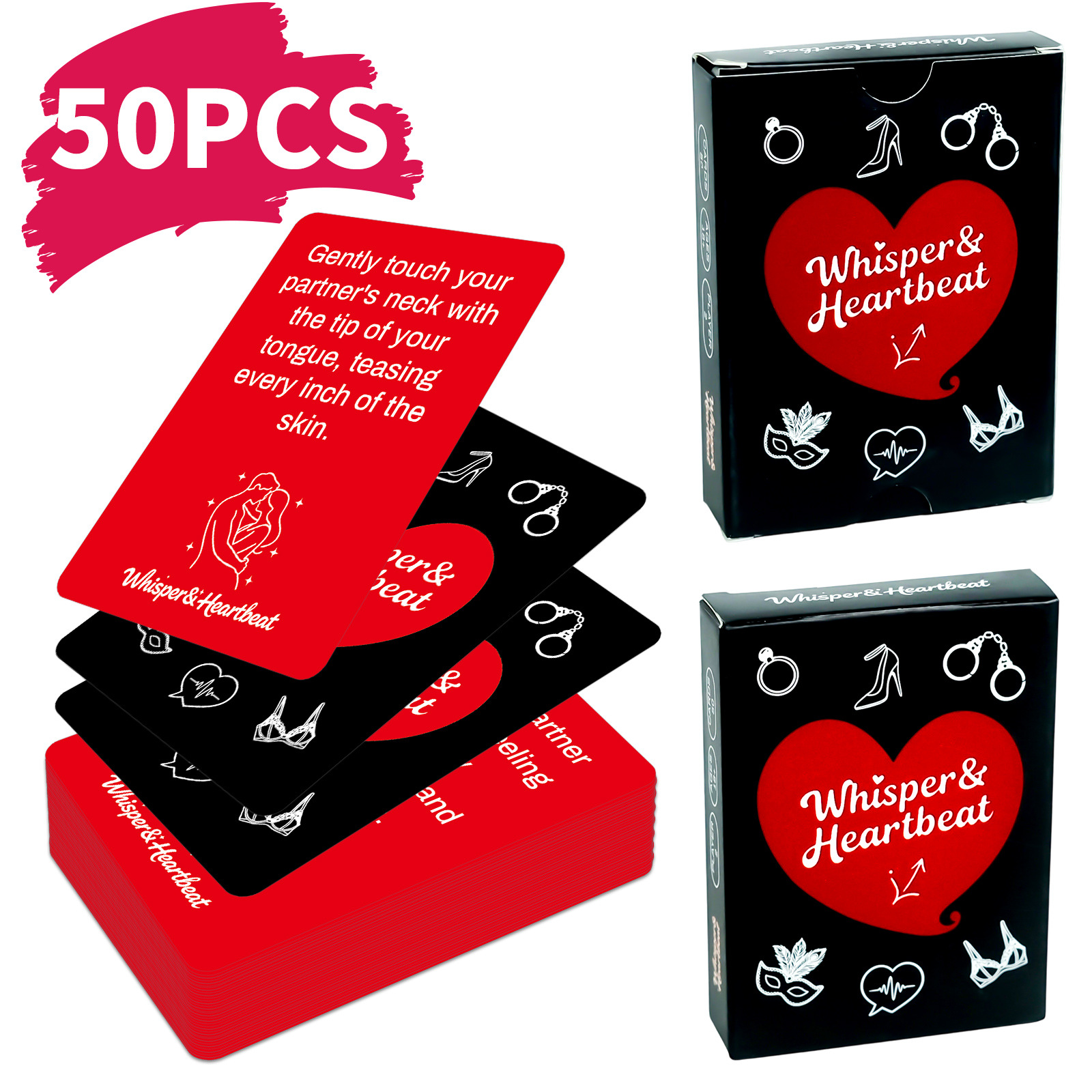 50PCS Card Couples Drinking Ga - مراجعة Party Games Adults Drinking وسعره