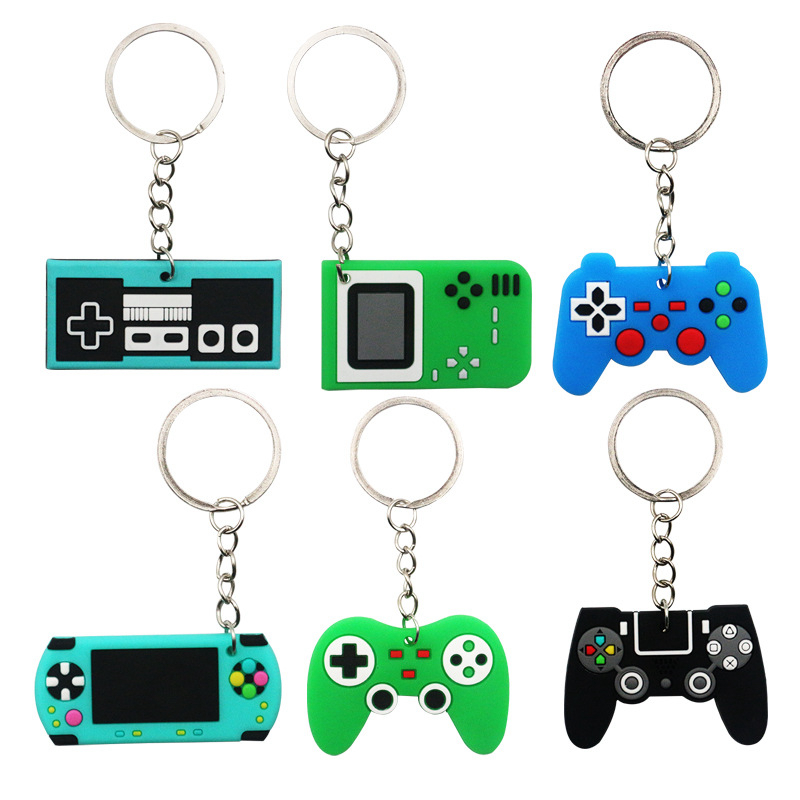 6/12PCS PVC Keychain Gamepad G - مراجعة Party Games App وسعره