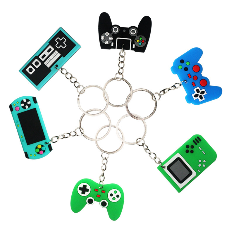 6/12PCS PVC Keychain Gamepad G - مراجعة Party Games App وسعره