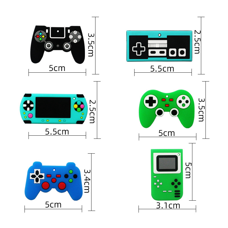 6/12PCS PVC Keychain Gamepad G - مراجعة Party Games App وسعره
