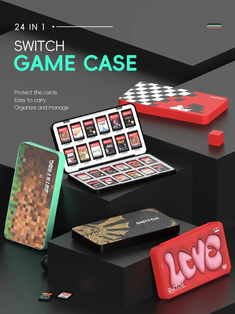 DATA FROG 24-in-1 Game Card Ho - مراجعة Party Games Nintendo وسعره
