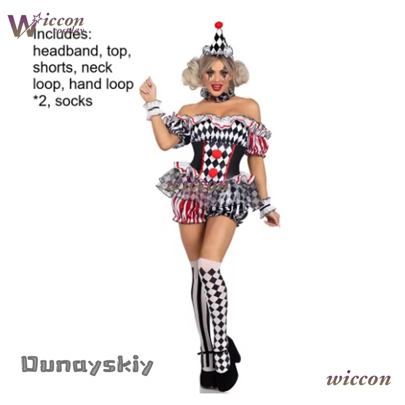 Women Clown Cosplay Costume Ci - مراجعة Party Games Online Free وسعره