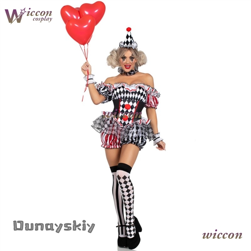 Women Clown Cosplay Costume Ci - مراجعة Party Games Online Free وسعره