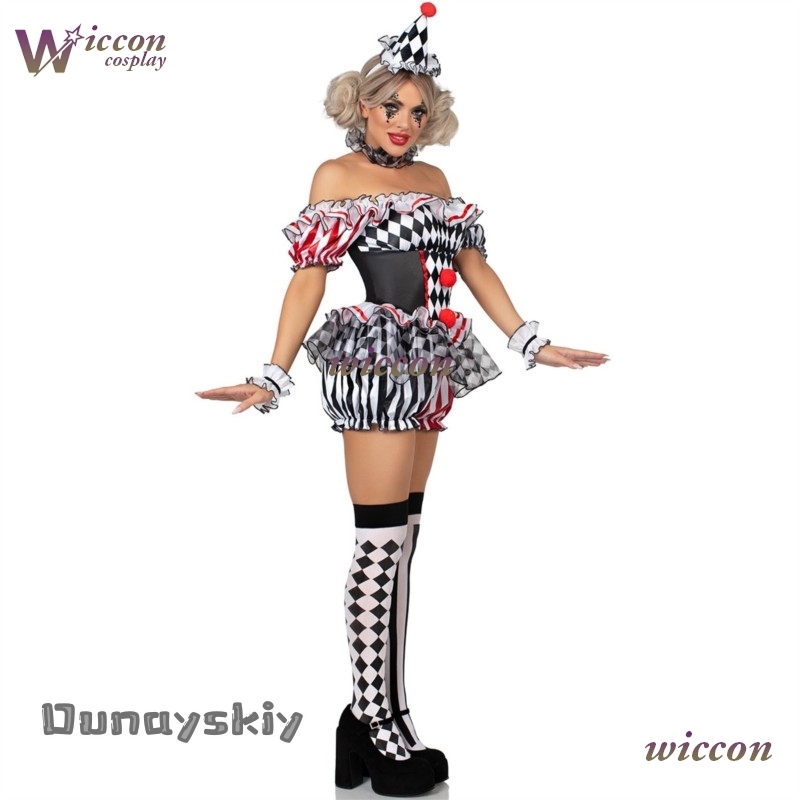Women Clown Cosplay Costume Ci - مراجعة Party Games Online Free وسعره