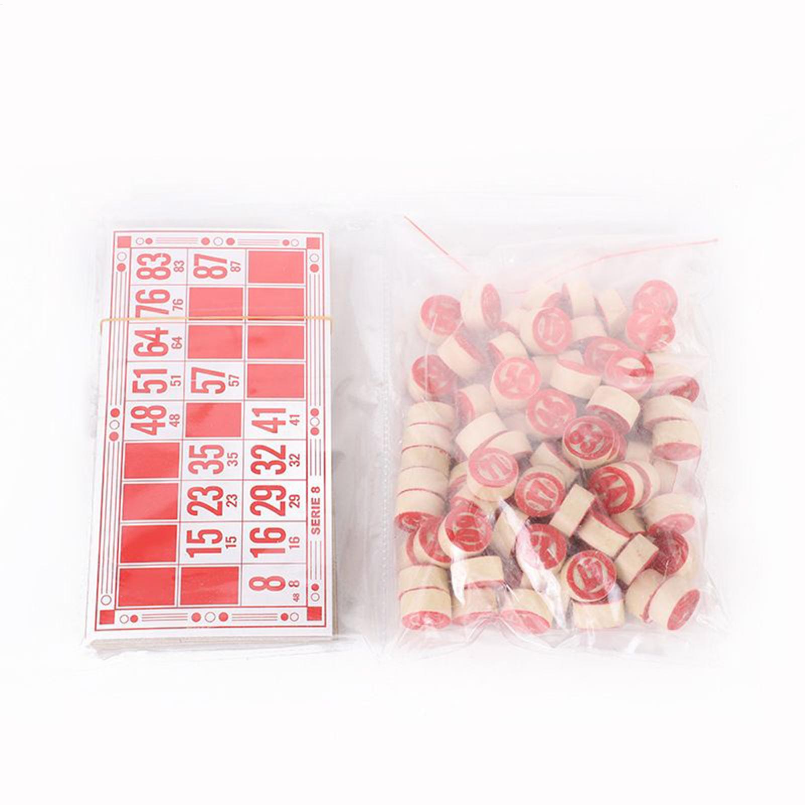 Bingo Set Vintage Wooden Inter - مراجعة Party Games For Large Groups وسعره