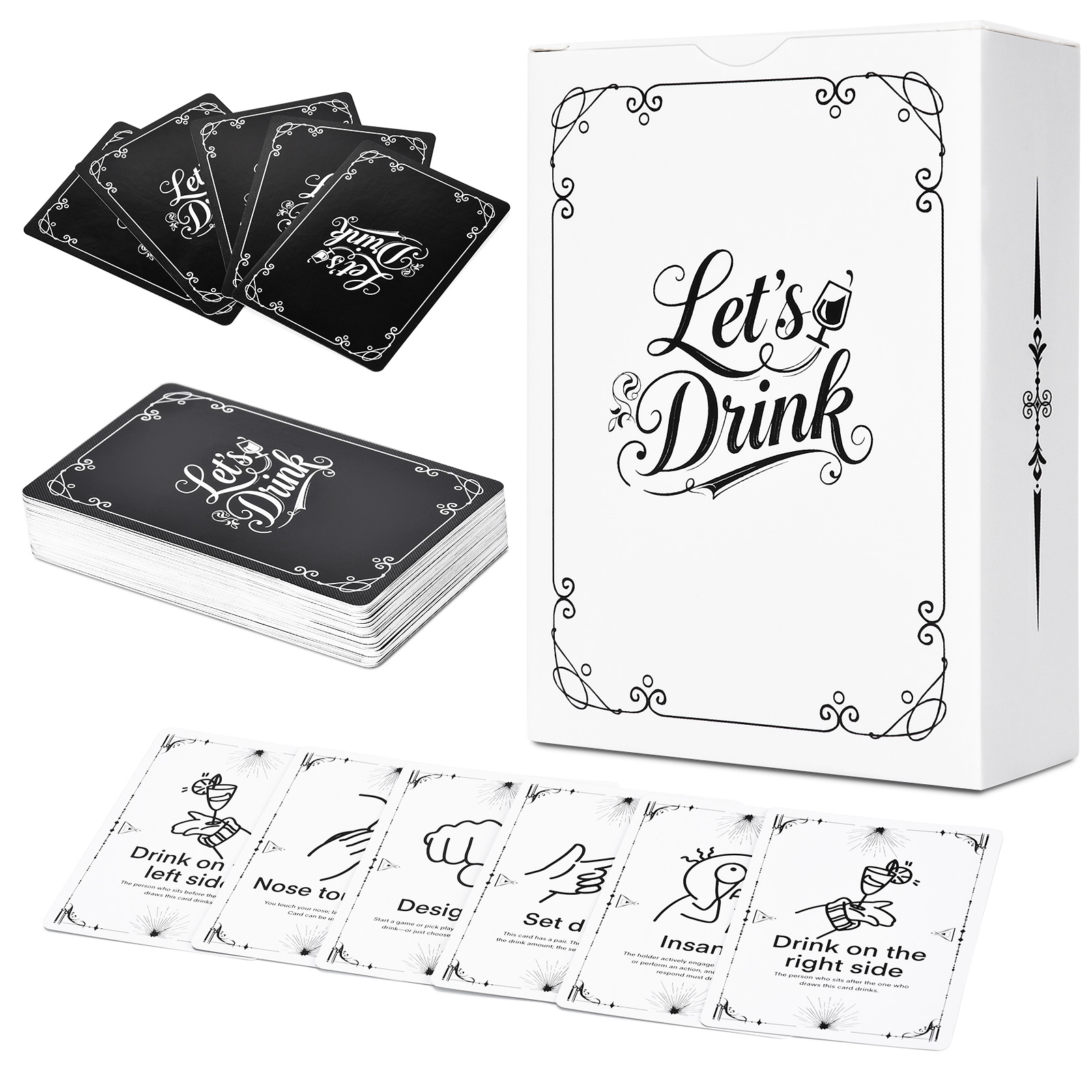 Adult Drinking Game Cards – 52 - مراجعة Party Games Adults Drinking وسعره