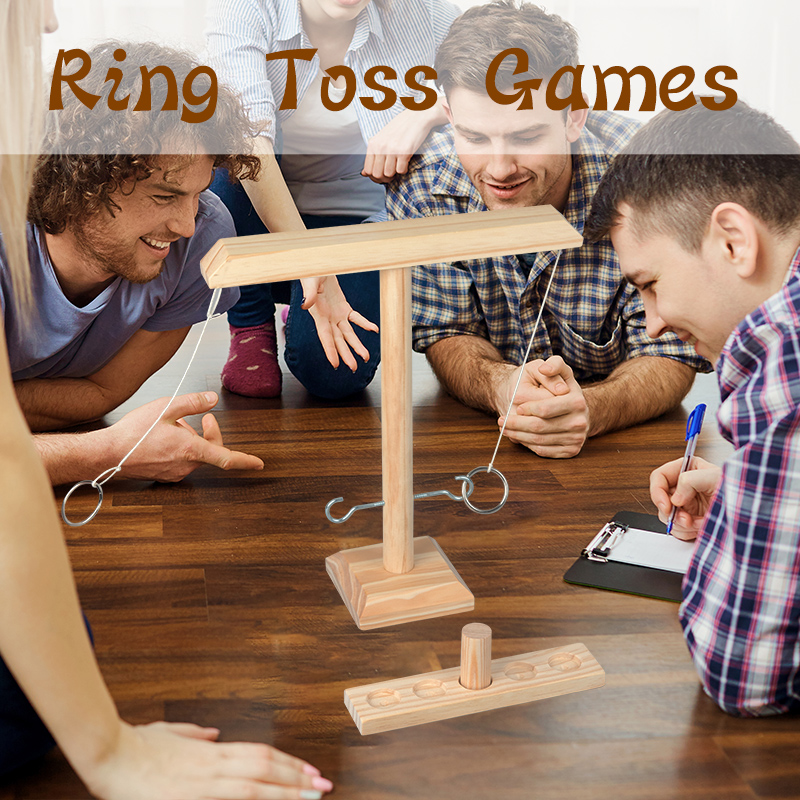 Ring Toss Games for Kids Adult - مراجعة Party Games Adults Drinking وسعره
