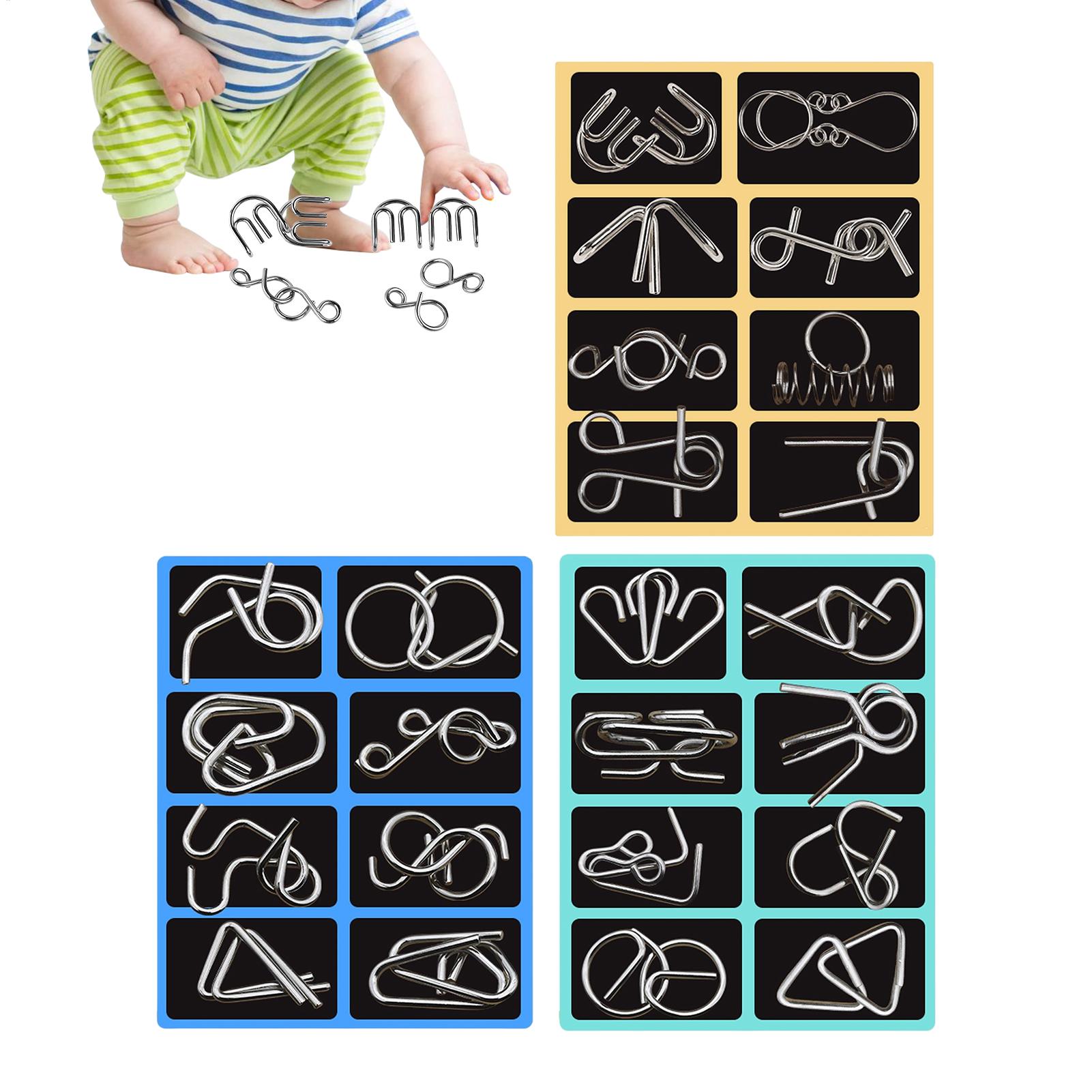 Metal Brain Teasers Metal Mind - مراجعة Party Games Youth وسعره