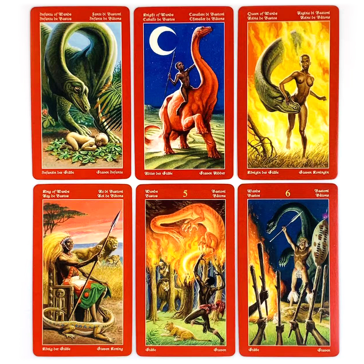 Dragons Tarot A 78 Pcs Vintage - مراجعة Party Games Using Cards وسعره