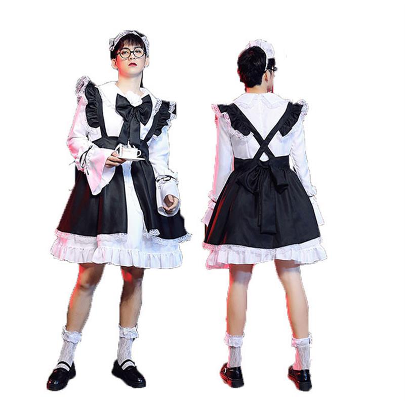 Comical Male Maid Skirt Costum - مراجعة Party Games Crossplay وسعره