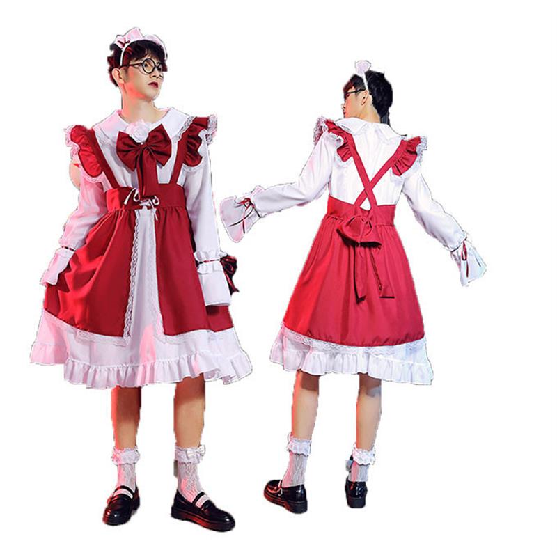 Comical Male Maid Skirt Costum - مراجعة Party Games Crossplay وسعره