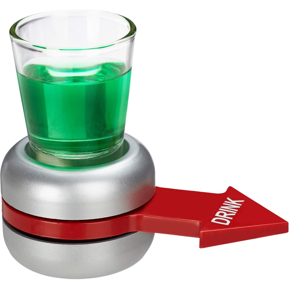 Relaxdays Drinking Game, Spin  - مراجعة Party Games Adults Drinking وسعره