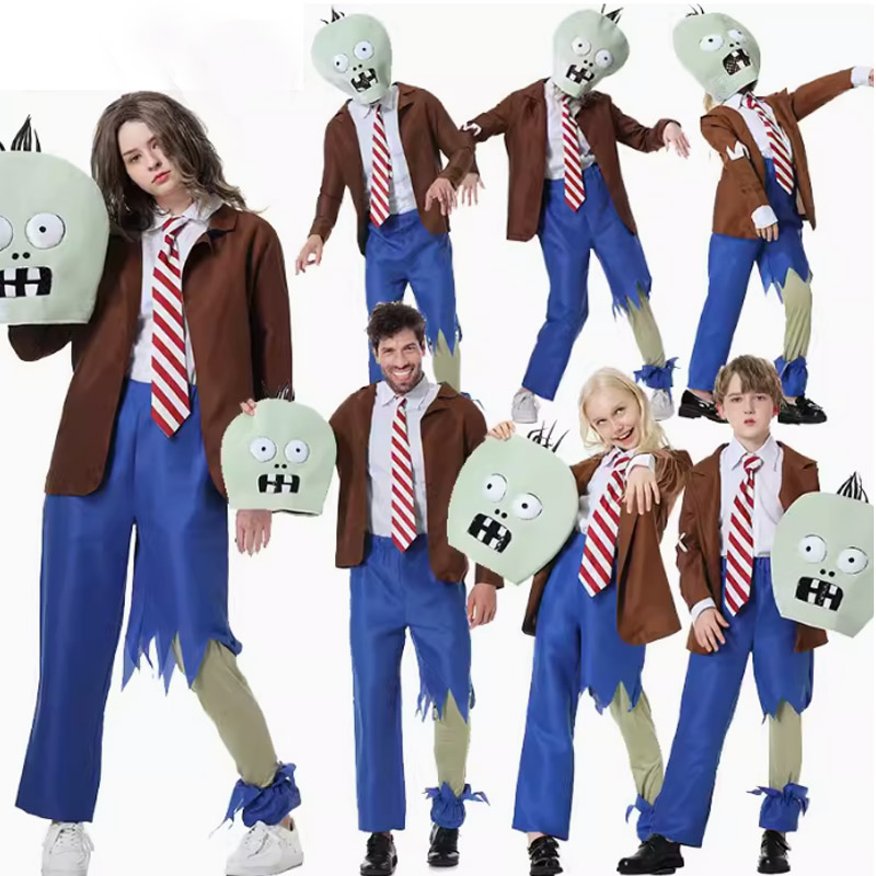 Novelty Jumpsuit Mask Outfit C - مراجعة Zombie Party Games For Adults وسعره
