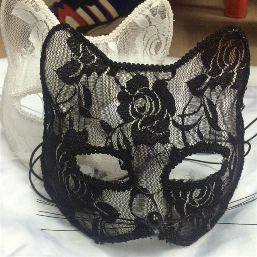 Sexy Lace Fox Cat Face Eye Cov - مراجعة Party Games At Christmas وسعره