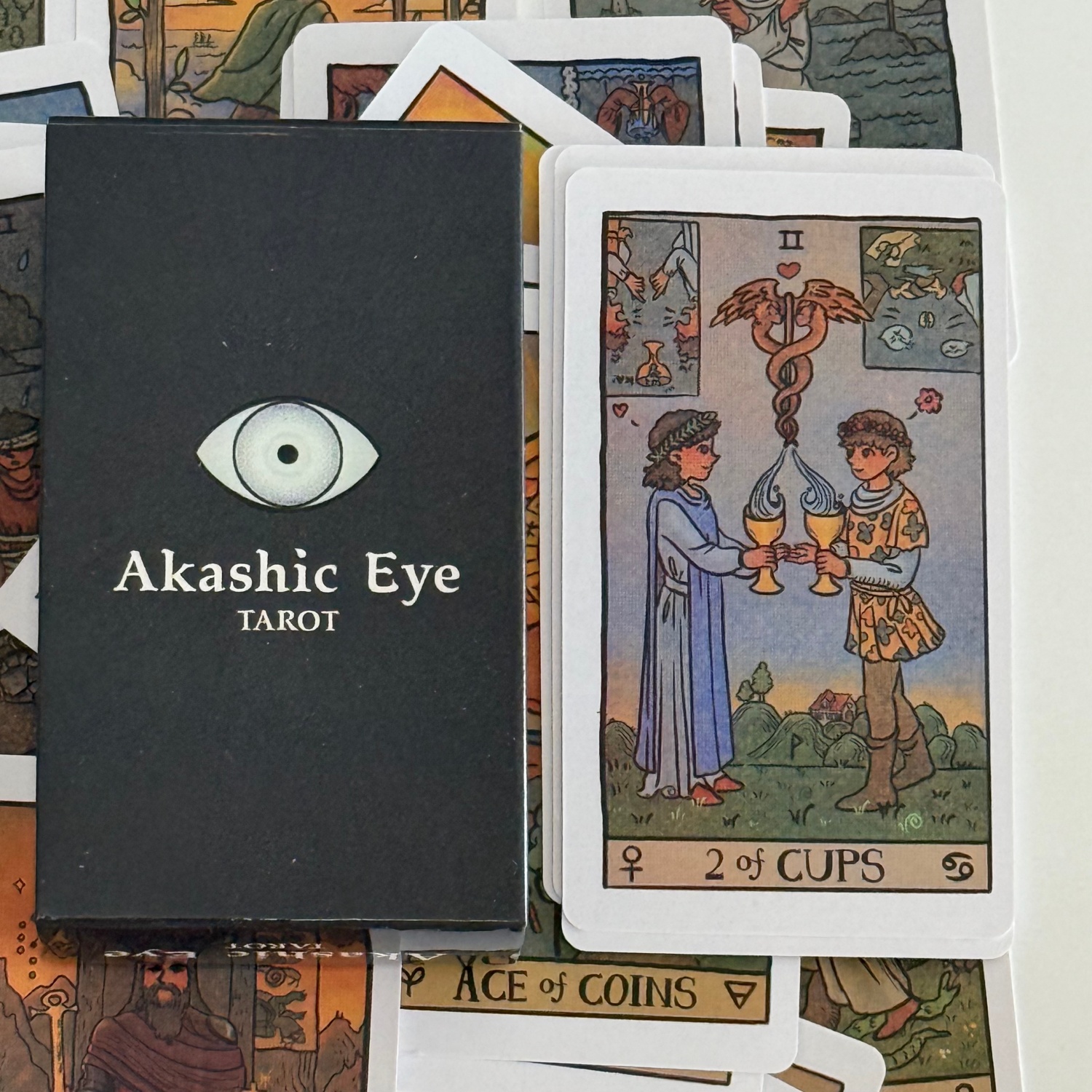Akashic Eye Tarot Cards Deck 7 - مراجعة Party Games Easy وسعره