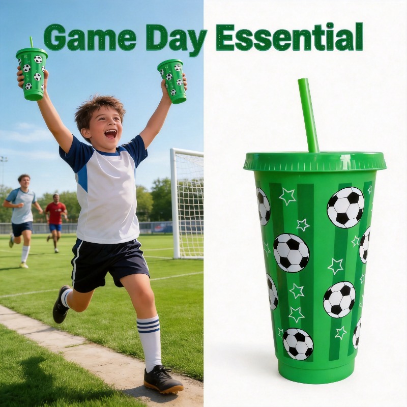 6/12Pcs 710ML Football Themed  - مراجعة Party Games Adults Drinking وسعره