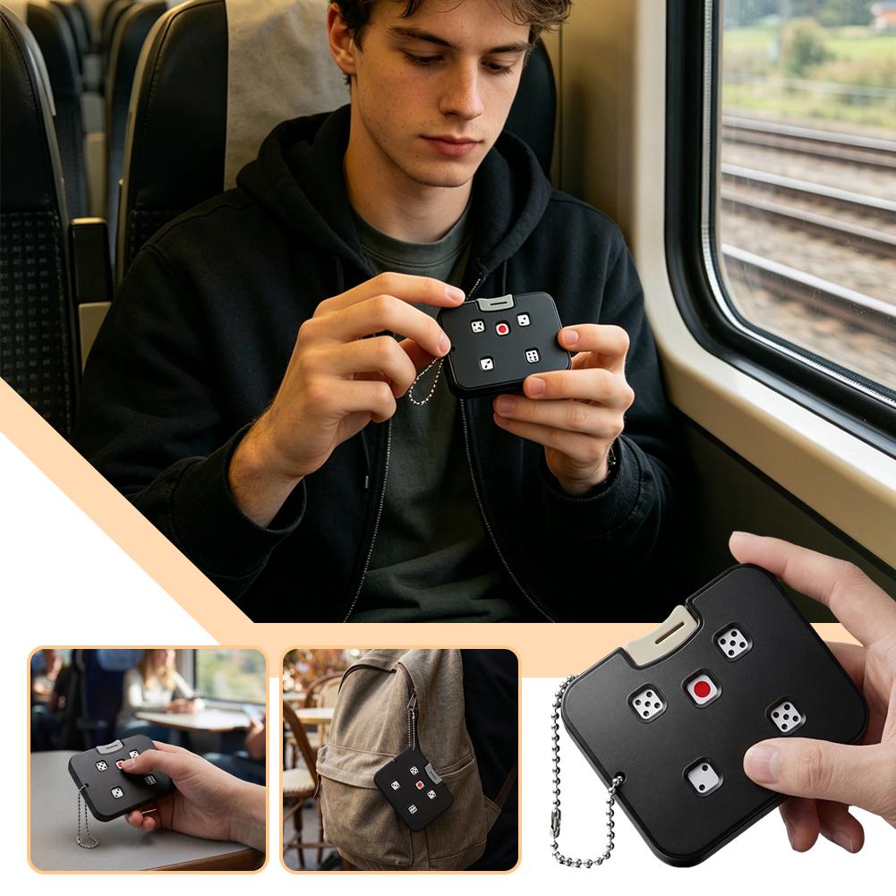 Novelty 5-Hole Dice Fidget Sli - مراجعة Party Games No Supplies وسعره