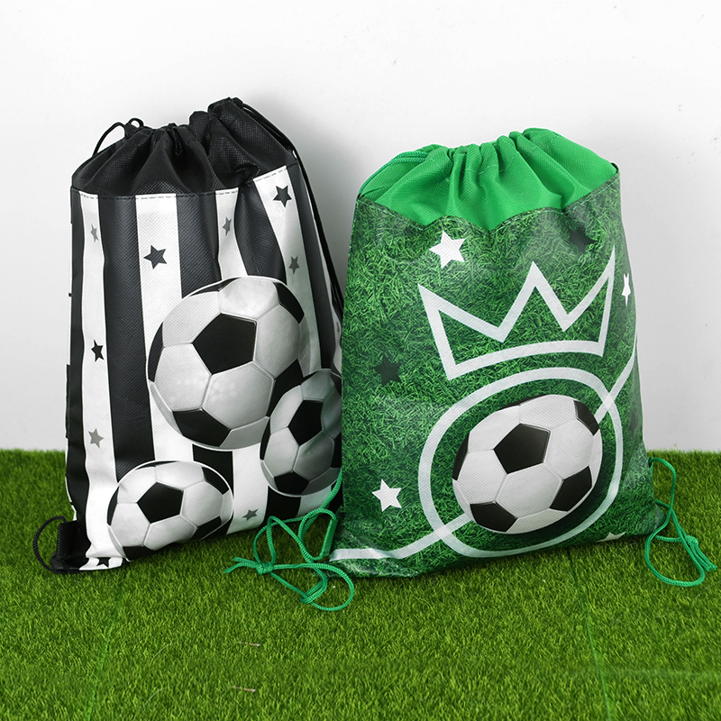 Soccer Party Non-woven Drawstr - مراجعة Party Games No Supplies وسعره