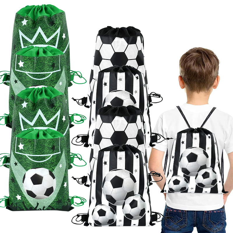 Soccer Party Non-woven Drawstr - مراجعة Party Games No Supplies وسعره