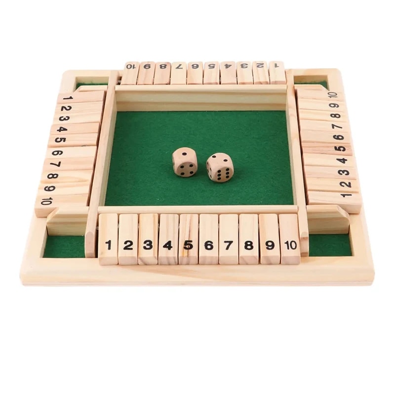 Deluxe Four Sided 10 Numbers S - مراجعة Party Games Adults Drinking وسعره