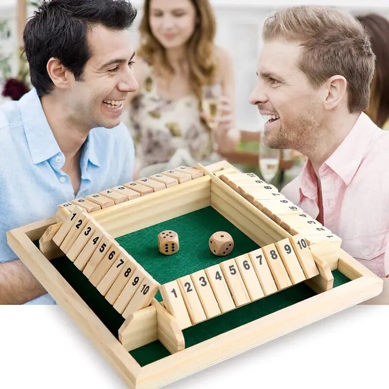Deluxe Four Sided 10 Numbers S - مراجعة Party Games Adults Drinking وسعره