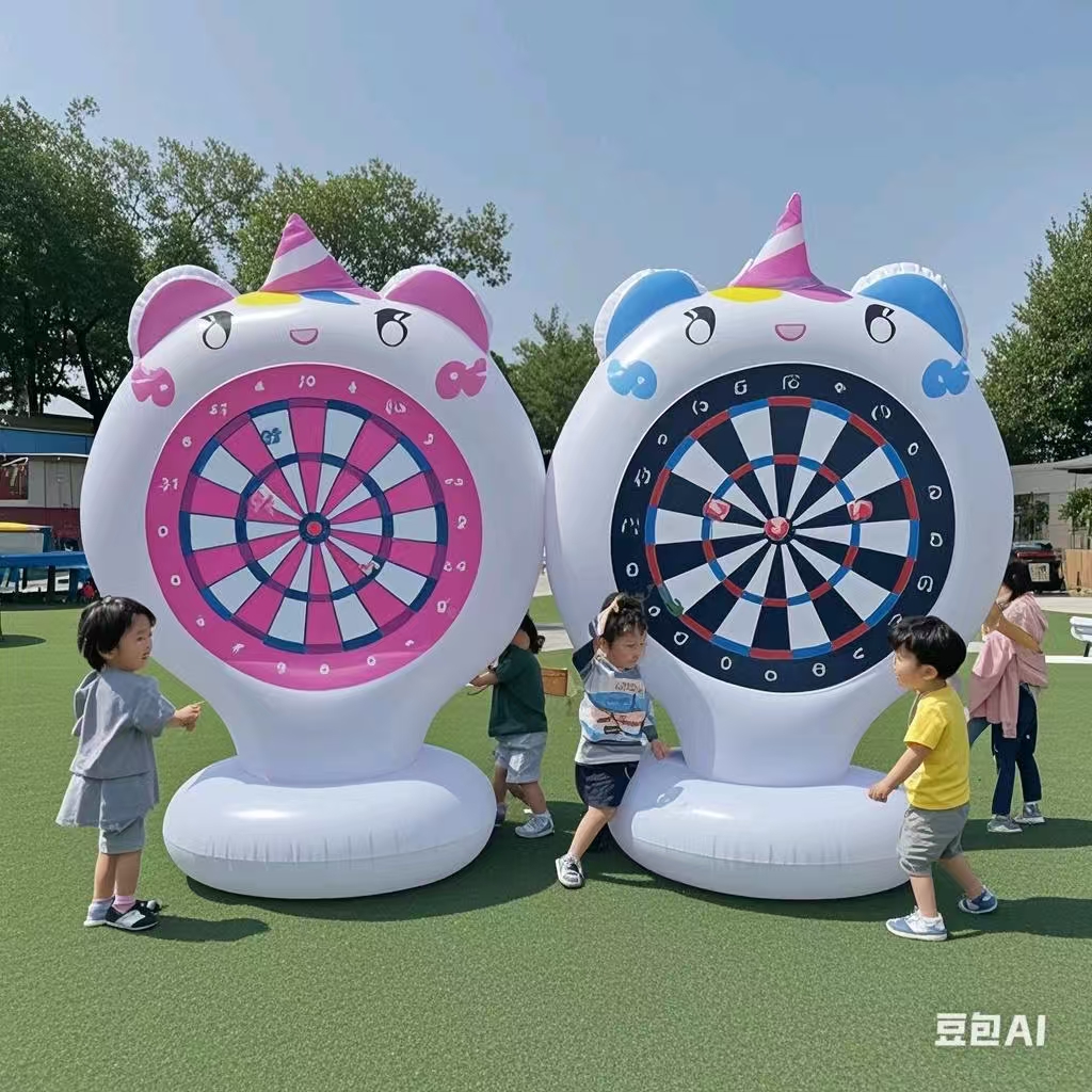 Inflatable Unicorn Throwing Ga - مراجعة Party Games Kids وسعره