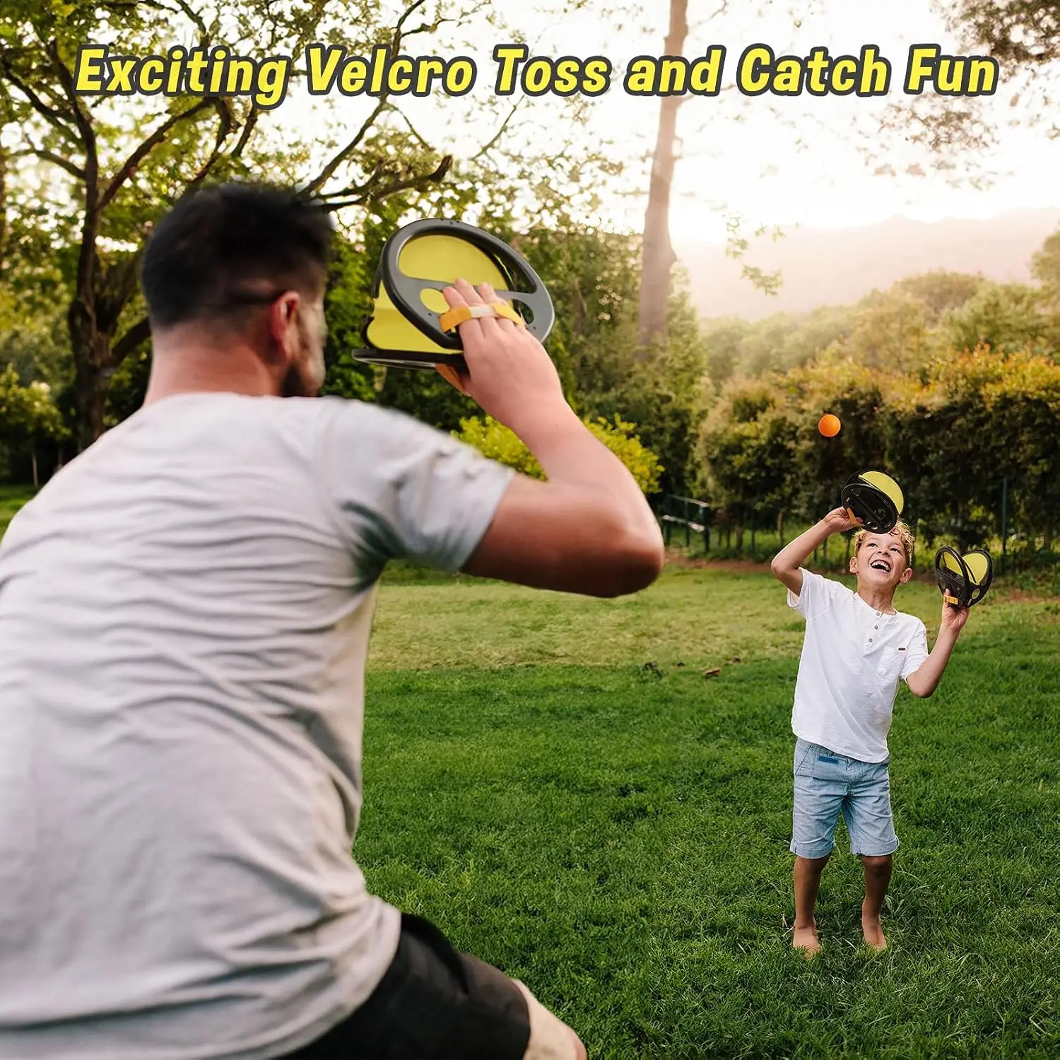 Velcro Ball and Catch Game Thr - مراجعة Catch Ball Velcro وسعره