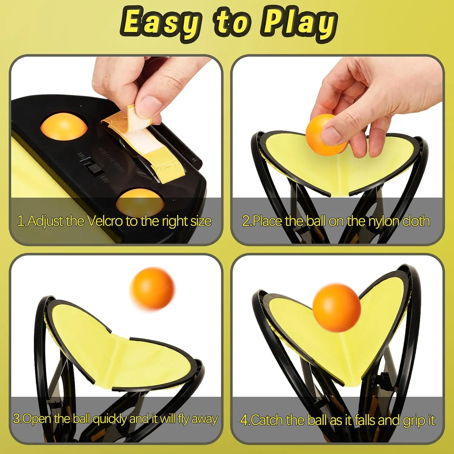 Velcro Ball and Catch Game Thr - مراجعة Catch Ball Velcro وسعره