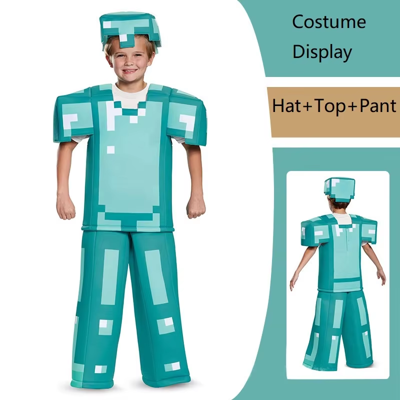 NEW Kids Cosplay Diamond Armor - مراجعة Party Games Kids وسعره