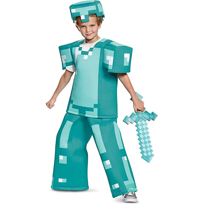 NEW Kids Cosplay Diamond Armor - مراجعة Party Games Kids وسعره