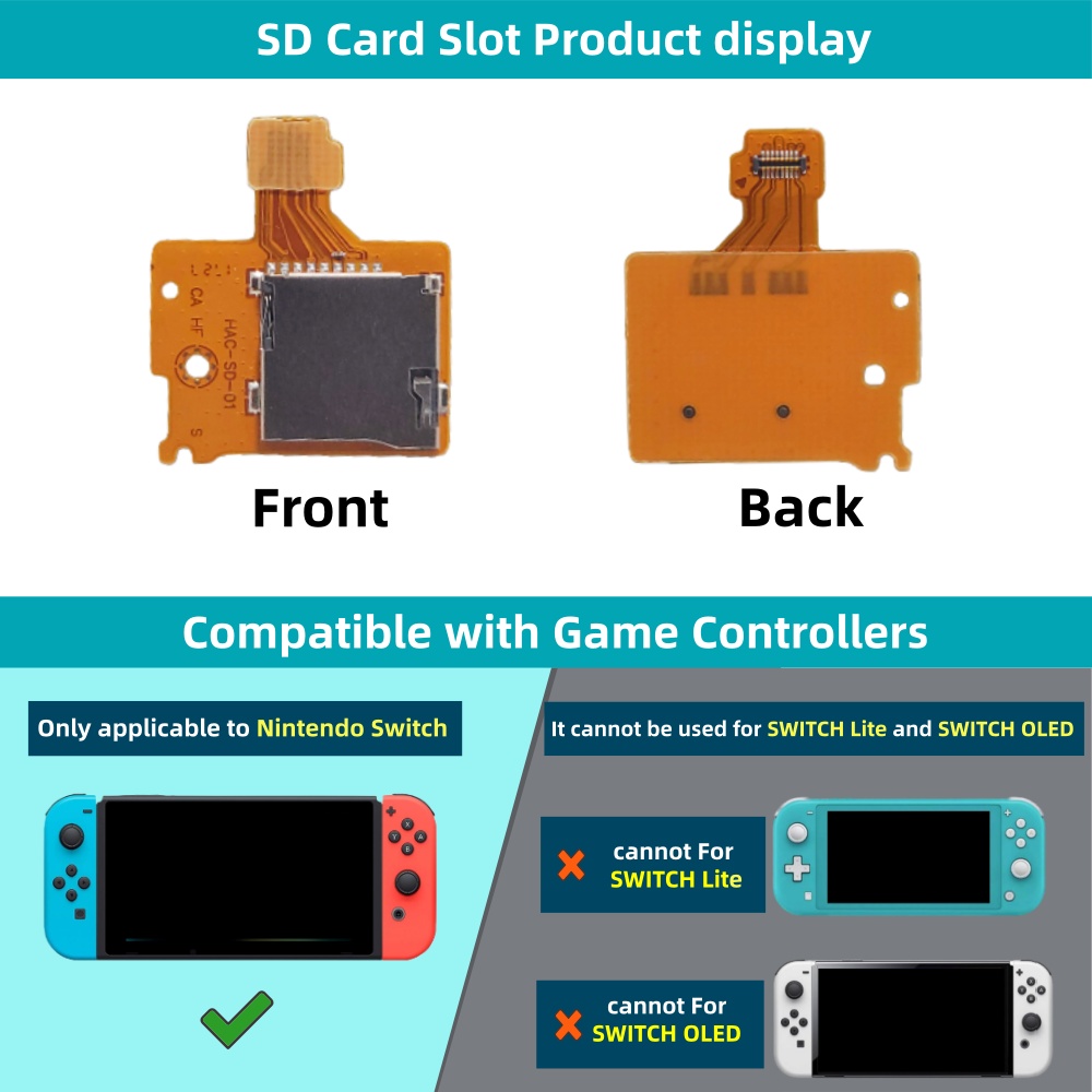 Replacement SD TF Card Slot So - مراجعة Party Games Nintendo وسعره
