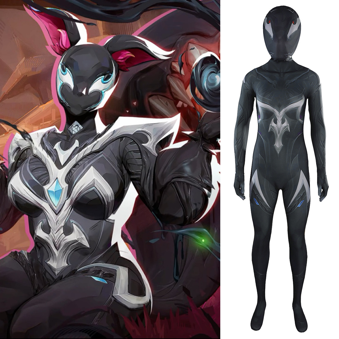 Squirrel Girl Black Jumpsuit C - مراجعة Party Games Kids وسعره